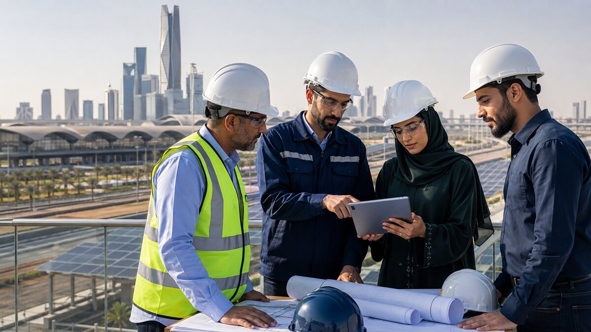 Engineering careers in Saudi Arabia across construction, energy and technology