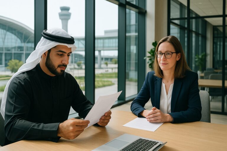 Cover letter writing preparation for a job application alongside a matching CV