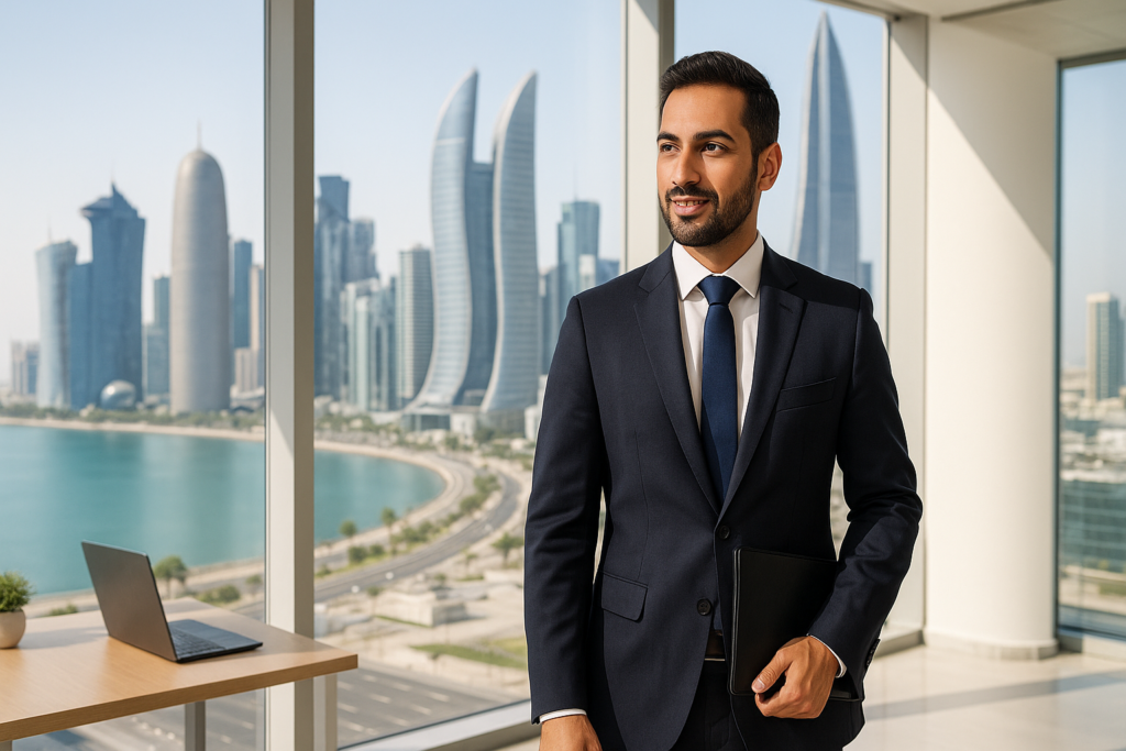 Qatar job supporting workplace image
