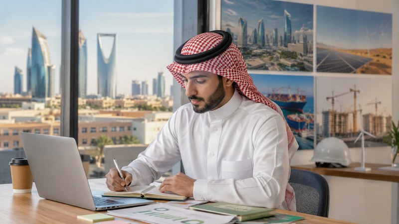 Professional developing skills for Saudi Vision 2030 careers