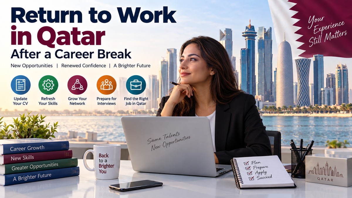 Return to Work in Qatar with an updated CV skills and job search plan