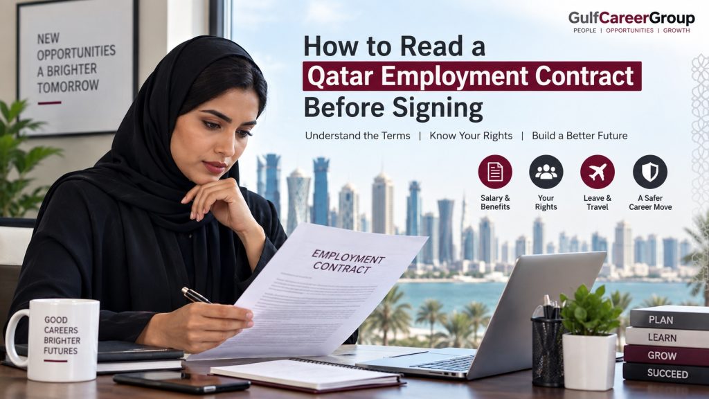 How to Read a Qatar Employment Contract Before Signing career advice for Gulf jobs