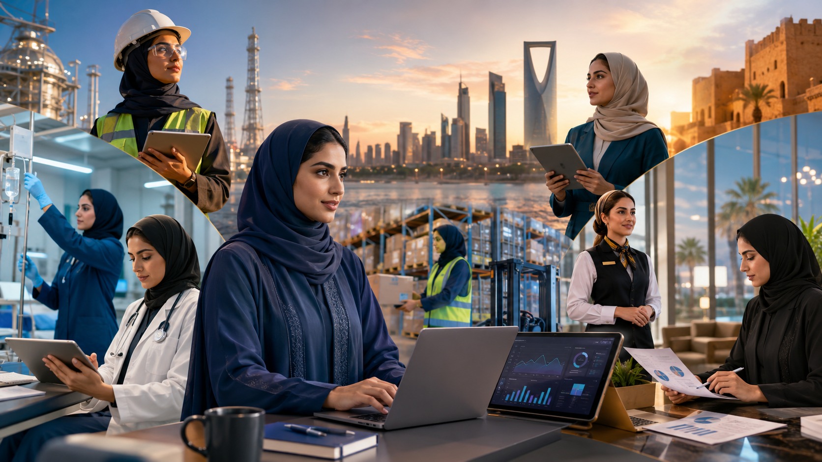 Saudi Vision 2030 Jobs for Women Vision 2030 jobs for women in Saudi Arabia across technology, healthcare, engineering and business sectors