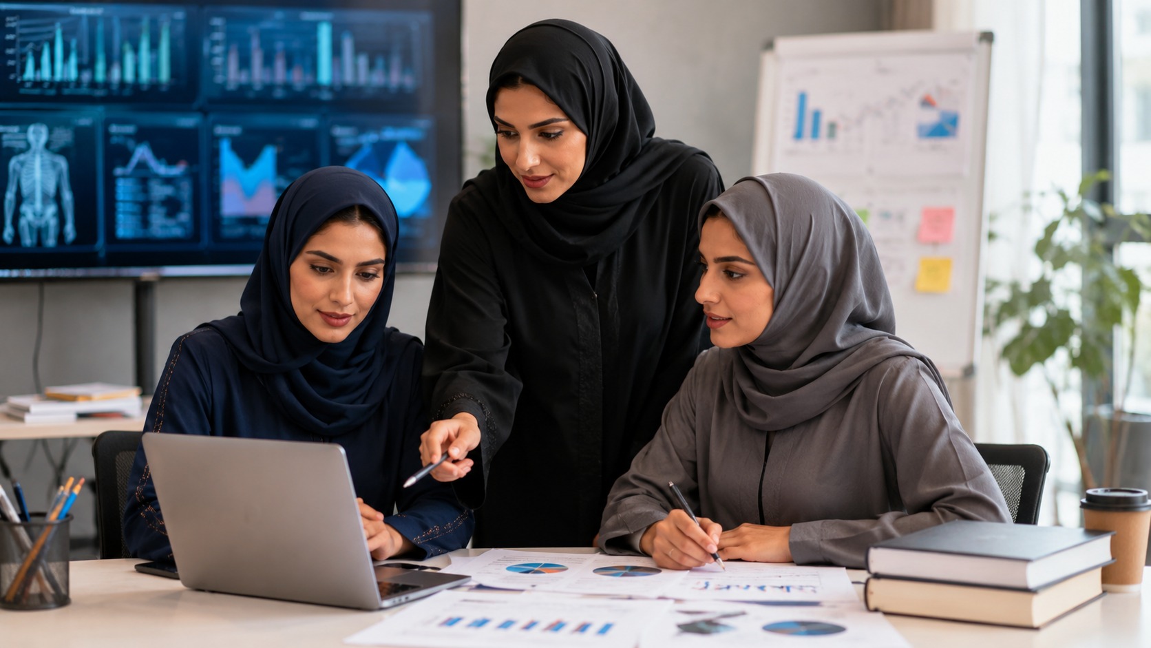 Skills for Vision 2030 Careers for Women Saudi women developing digital and professional skills for Vision 2030 career opportunities